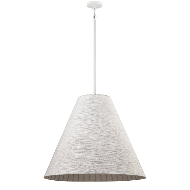 52266/4 - Sophie 30'' Wide 4-Light Pendant - White Coral