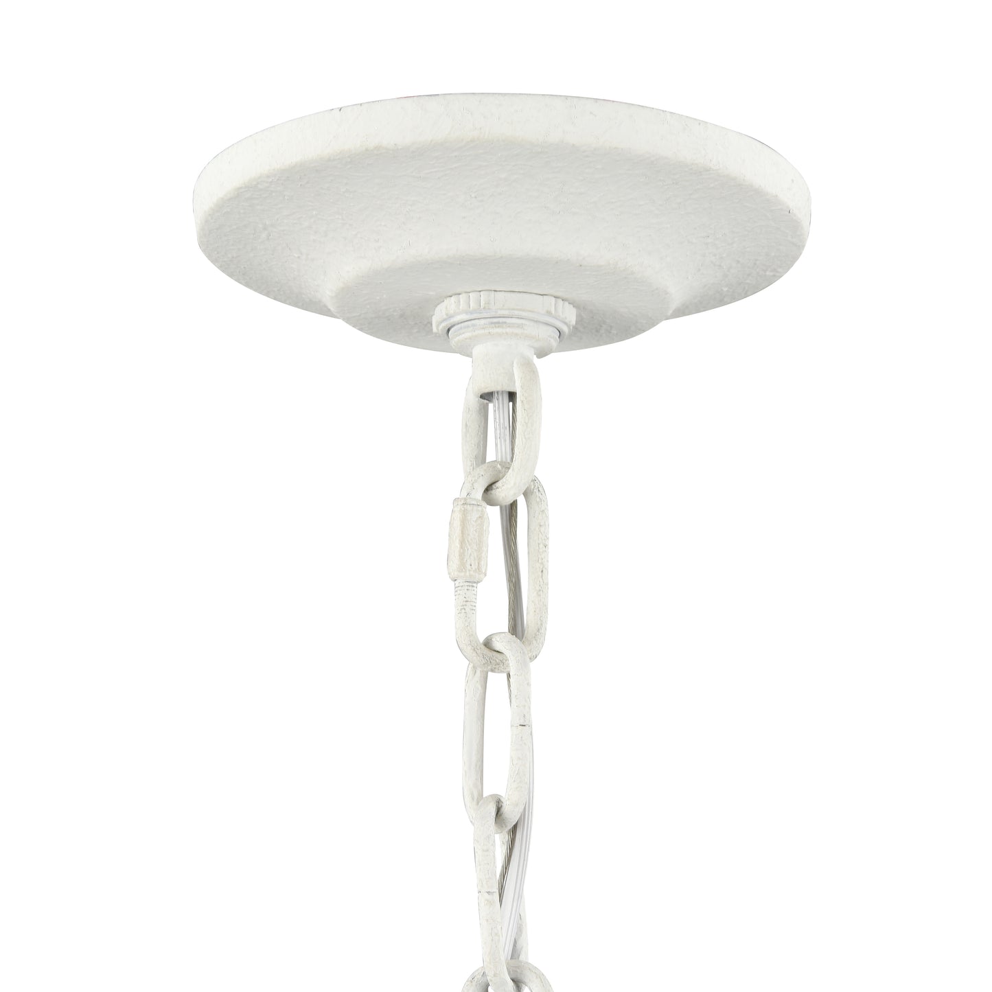 52278/6 - Breezeway 31'' High 6-Light Chandelier - White Coral