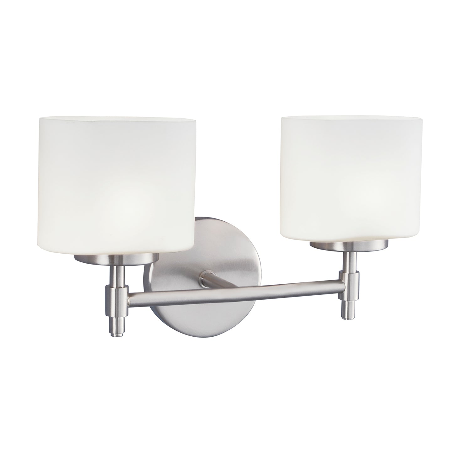 5322-CH-MO - Moderne 2-Light Vanity Sconce - Chrome