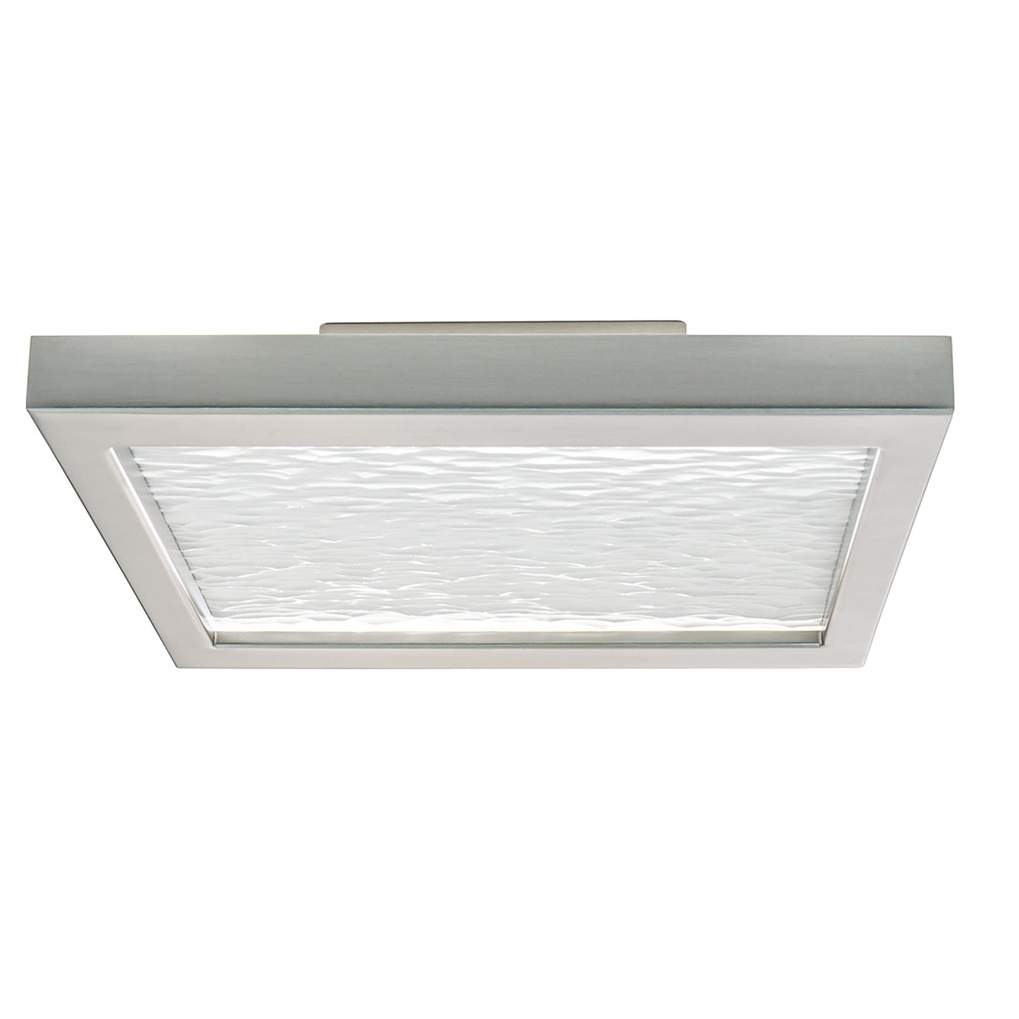 5391-BN-WR - For-Square LED Flush Mount Light - Brushed Nickel