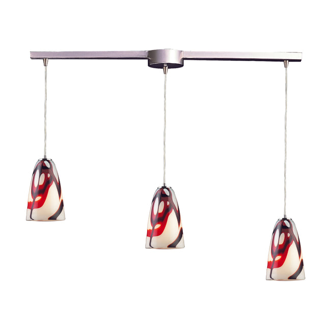 541-3L-CRW - Fuego 36'' Wide 3-Light Multi Pendant