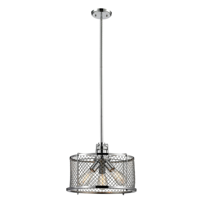 55002/3 - Brisbane Collection 3-Light Pendant in Polished Chrome