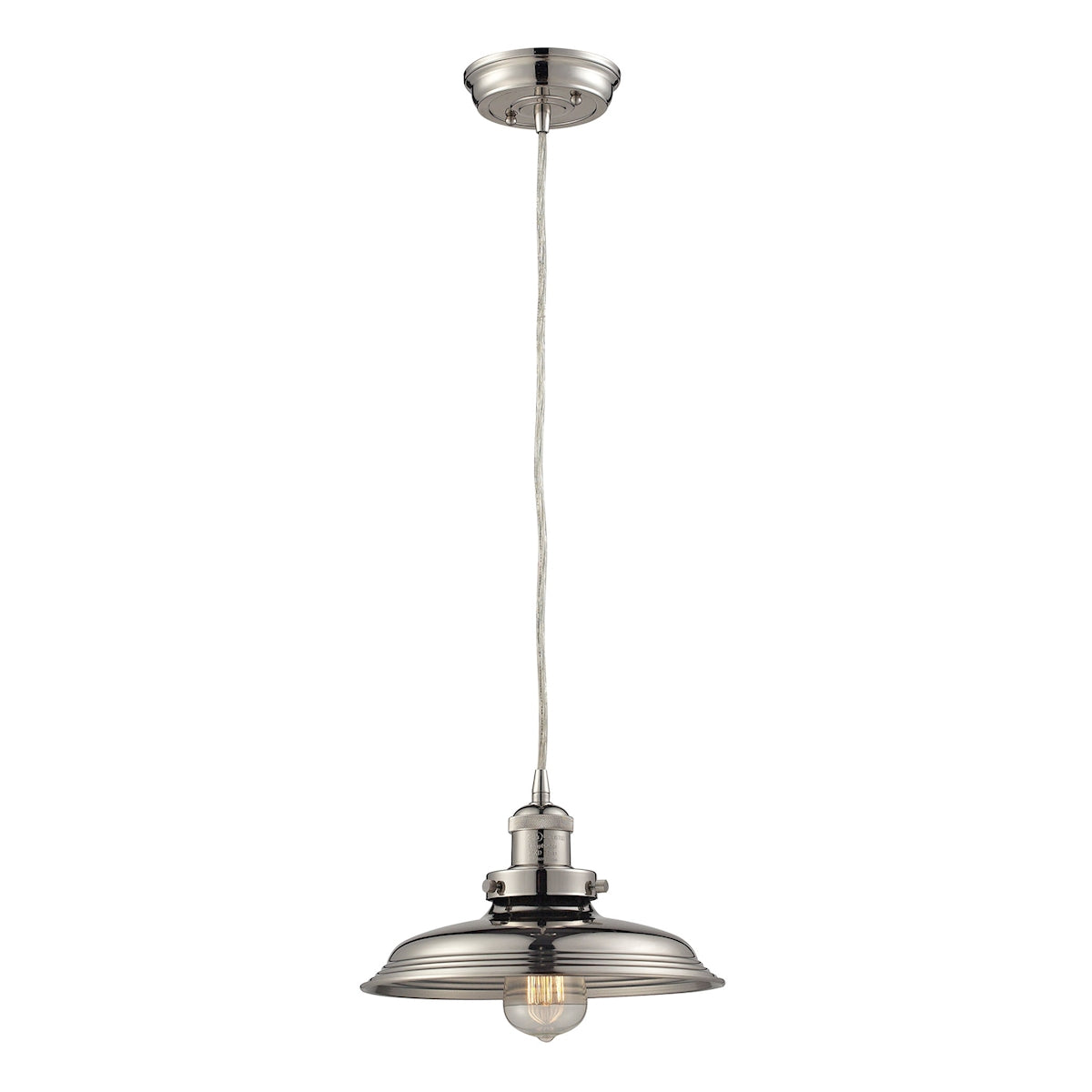 55011/1 - Newberry 1-Light Mini Pendant in Polished Nickel