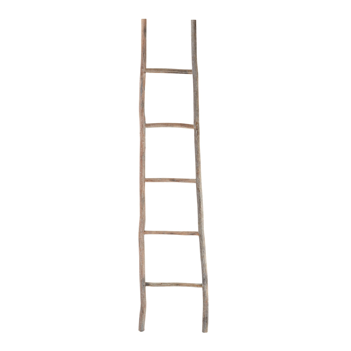 594039 - Lydia Wood Ladder - Large Bleached