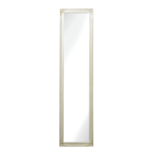 6100-015 - Masalia Floor Mirror - Antique White