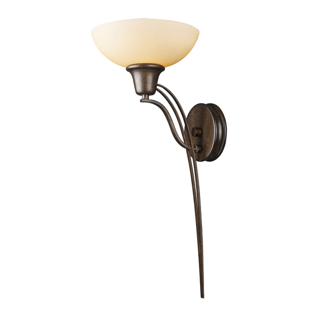 61000-1 - Landmark 22'' High 1-Light Sconce - Brown