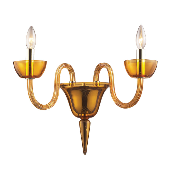 6210/2 - Vidriana 16'' High 2-Light Sconce - Polished Chrome