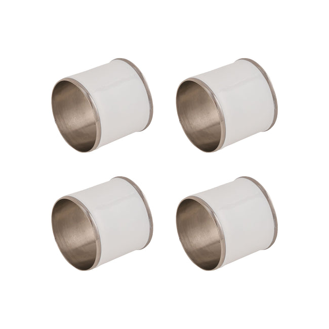 626708/S4 - Hallsworth Napkin Rings (Set of 4)