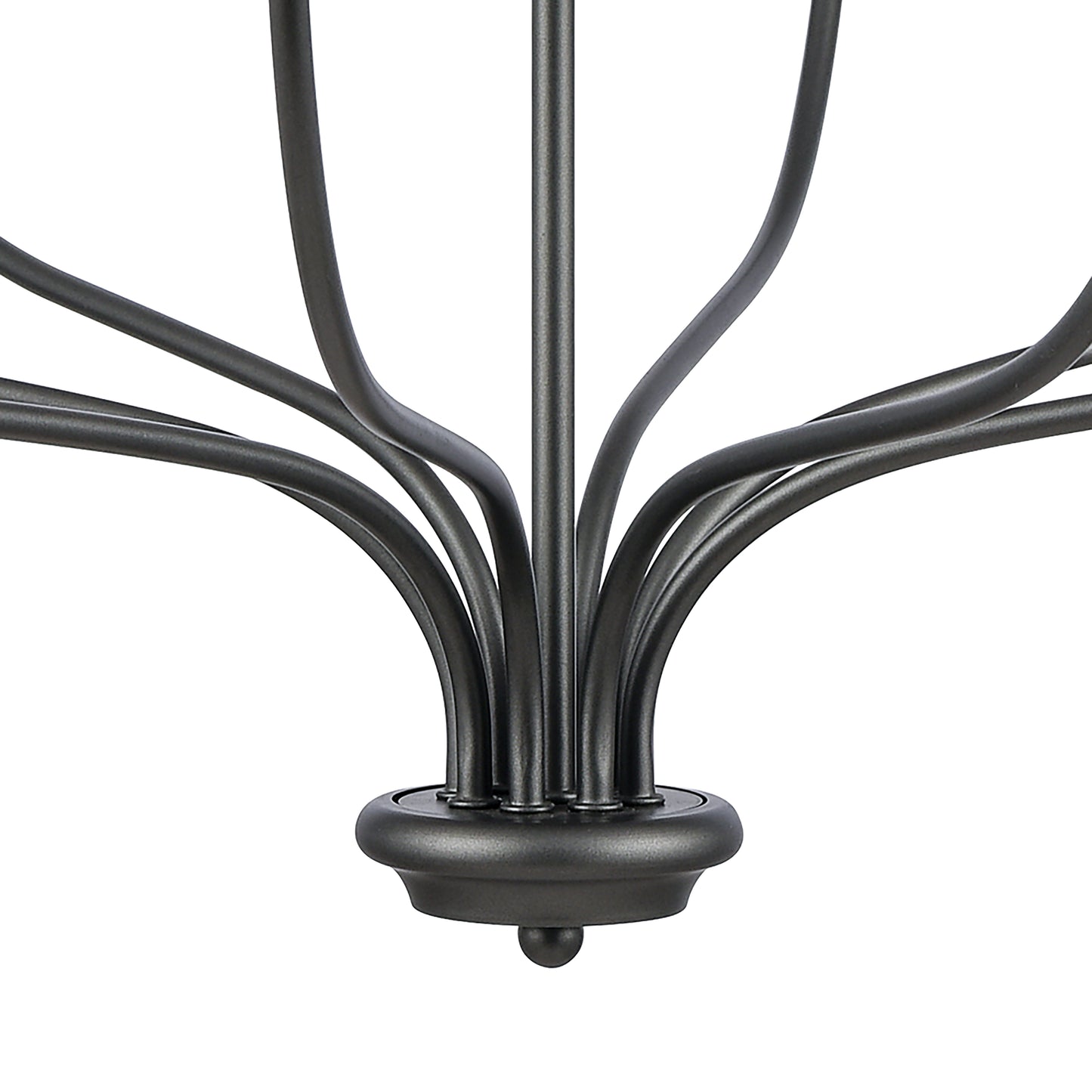 63097/8 - Madeline 32.5'' Wide 8-Light Chandelier - Dark Gray