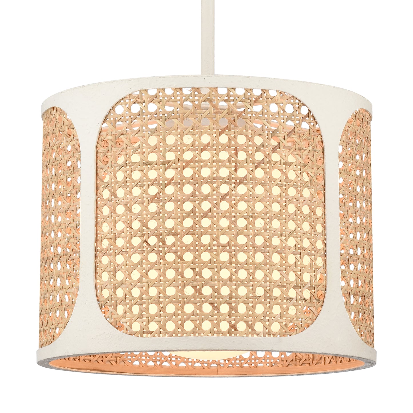 63104/1 - Coastal Breeze 11'' Wide 1-Light Pendant - White Coral