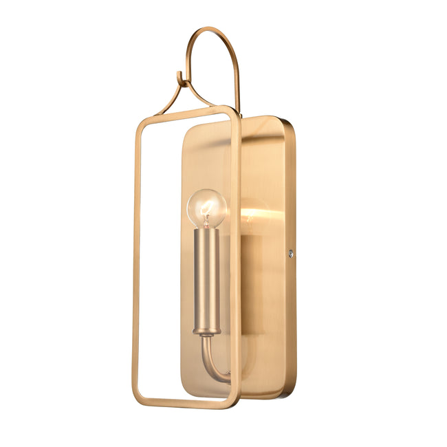 63164/1 - Merge 15'' High 1-Light Sconce - Satin Brass