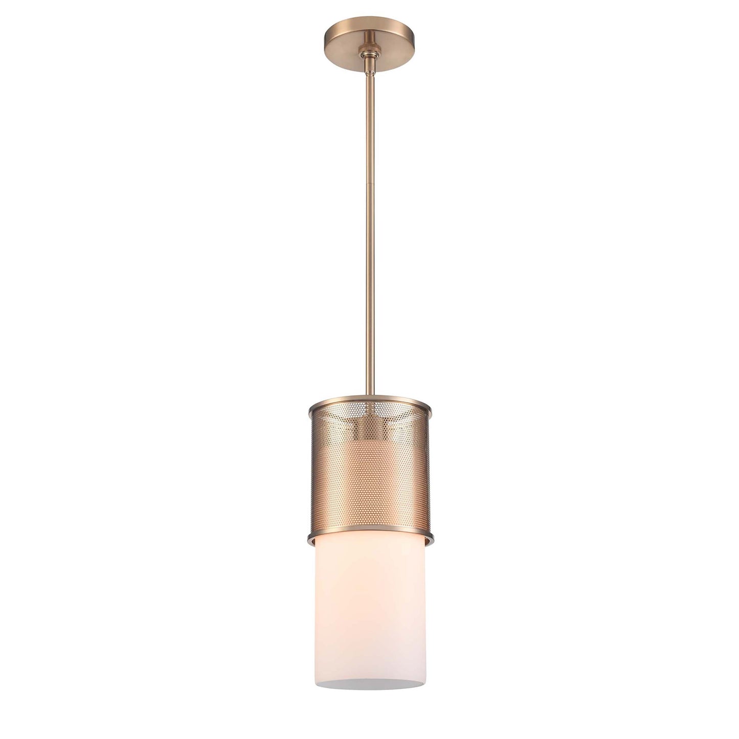 63321/1 - Esteem 6'' Wide 1-Light Mini Pendant - Aged Brass