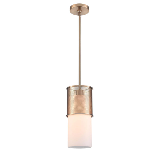 63321/1 - Esteem 6'' Wide 1-Light Mini Pendant - Aged Brass