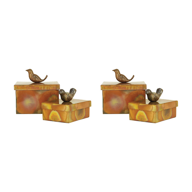 644658/S2 - Woodlands Boxes (Set of 2)