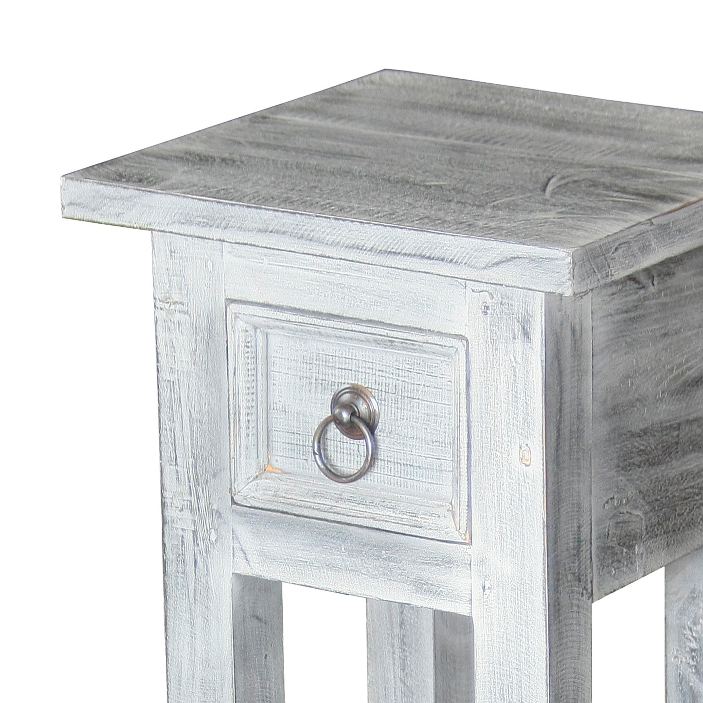 6500505 - Sutter Accent Table - Whitewash