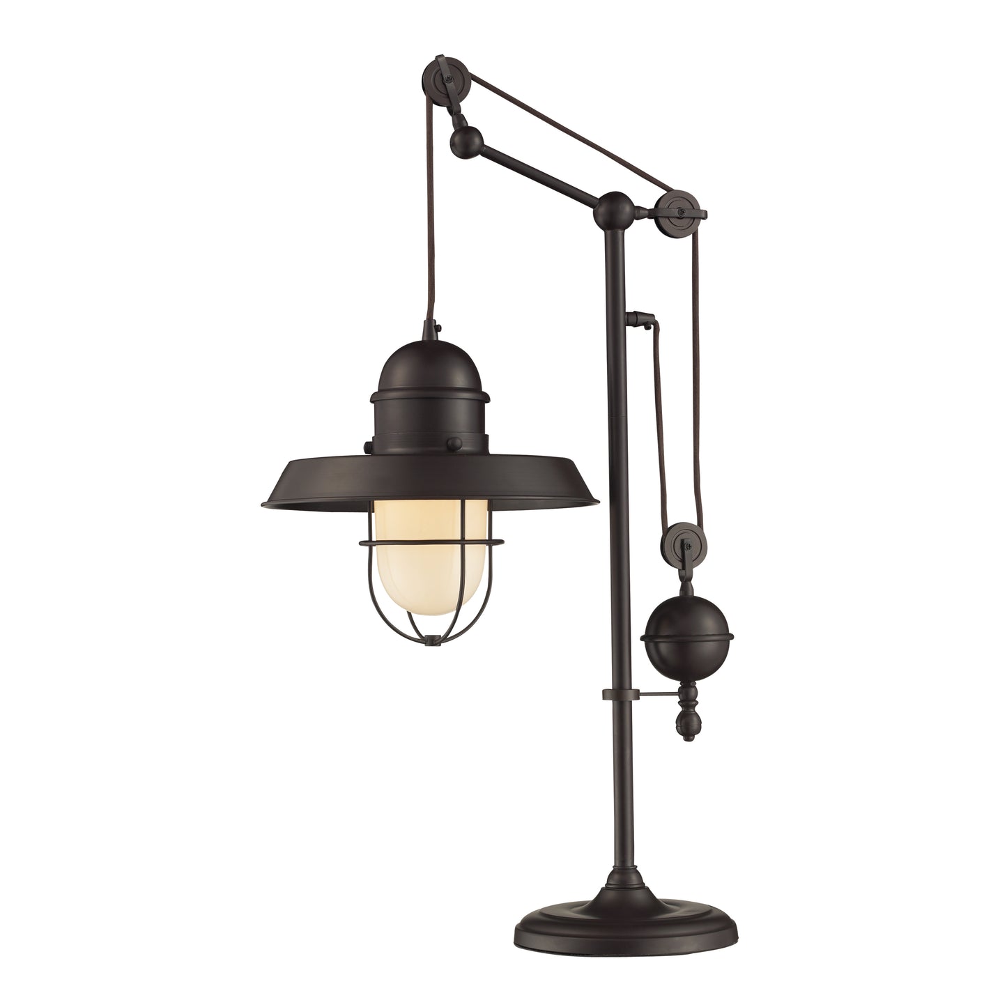 65072-1 - Farmhouse 32'' High 1-Light Desk Lamp - Oil Rubbed Bronze