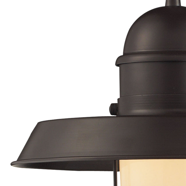 65072-1 - Farmhouse 32'' High 1-Light Desk Lamp - Oil Rubbed Bronze