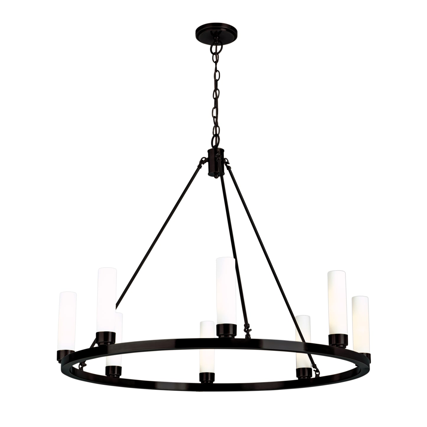 6526-MB-MO - Martin Chandelier - Matte Black