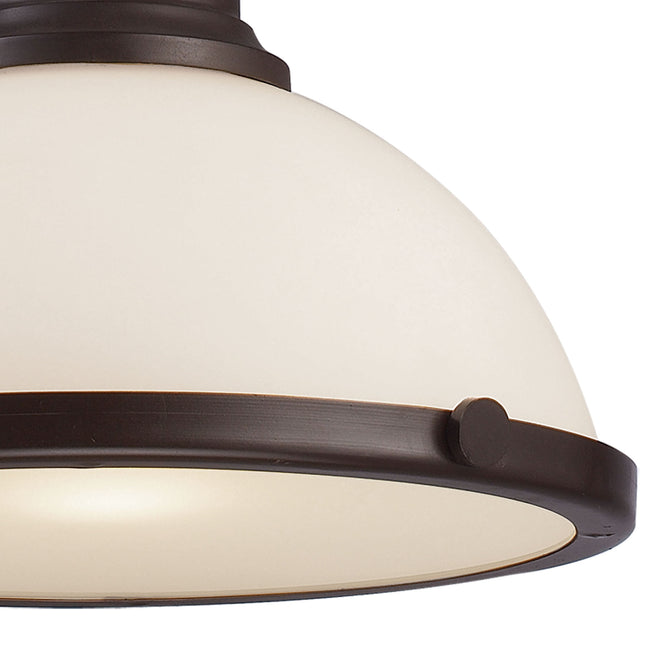 66634-1 - Chadwick 8'' Wide 1-Light Mini Pendant - Matte Black