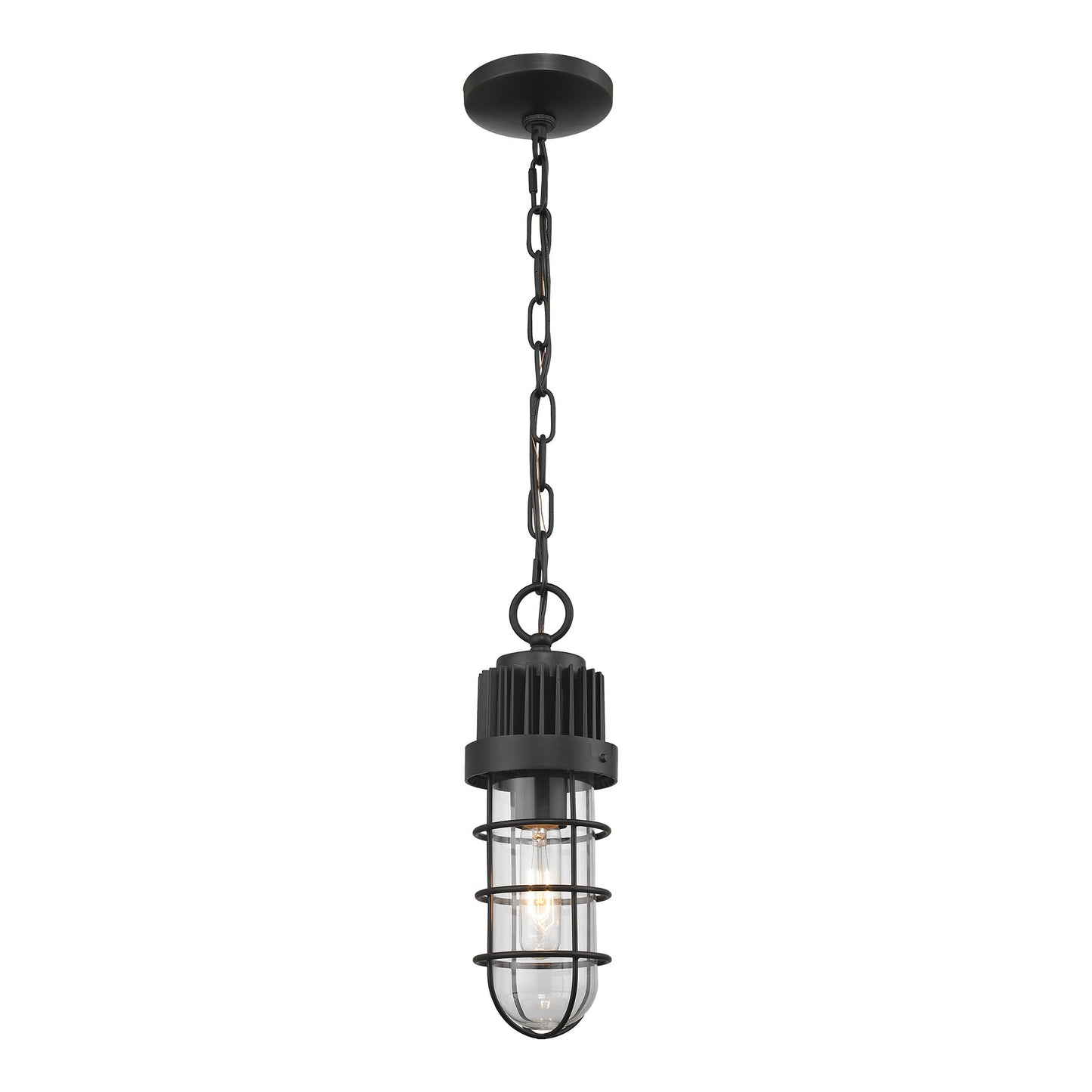 67063/1 - Darby 5'' Wide 1-Light Mini Pendant - Oil Rubbed Bronze