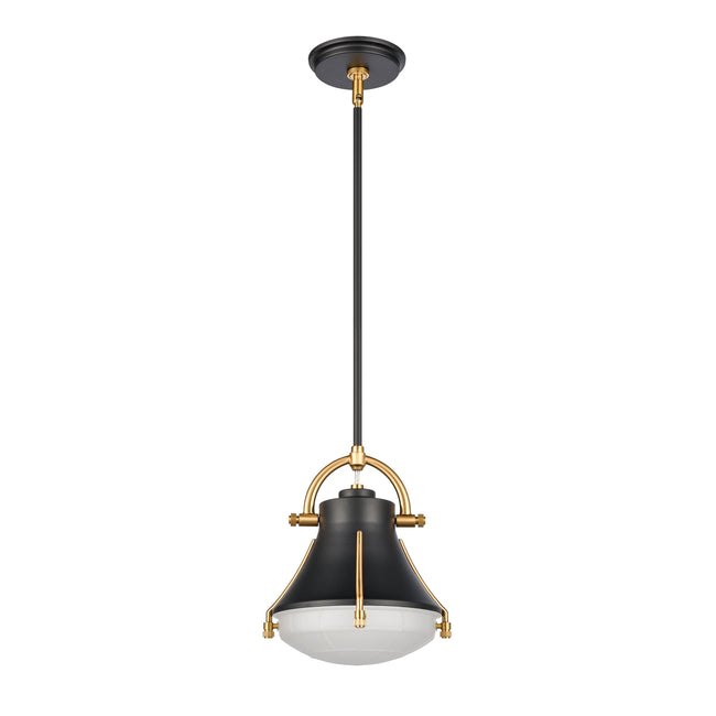 67775/1 - Urbanite 9'' Wide 1-Light Mini Pendant - Matte Black