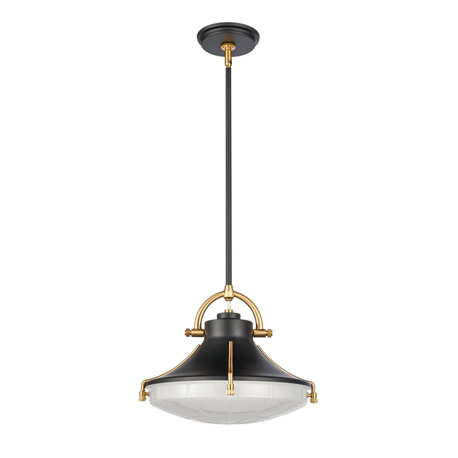 67776/1 - Urbanite 13'' Wide 1-Light Pendant - Matte Black