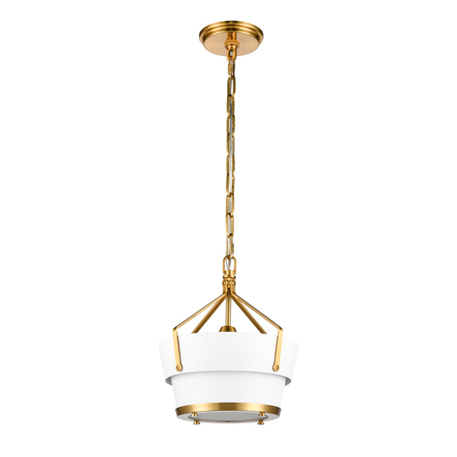 67825/1 - Marin 10.5'' Wide 1-Light Pendant - Satin Brass