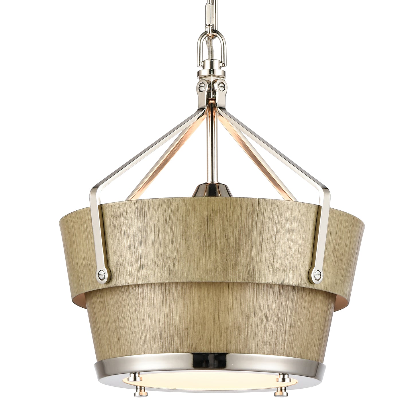 67835/1 - Marin 10.5'' Wide 1-Light Pendant - Polished Nickel