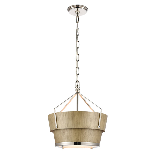 67836/1 - Marin 14'' Wide 1-Light Pendant - Corkwood