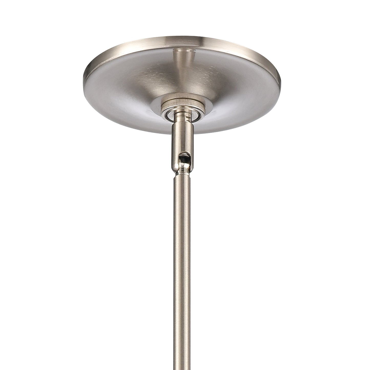 67855/1 - Connection 8'' Wide 1-Light Mini Pendant - Satin Nickel