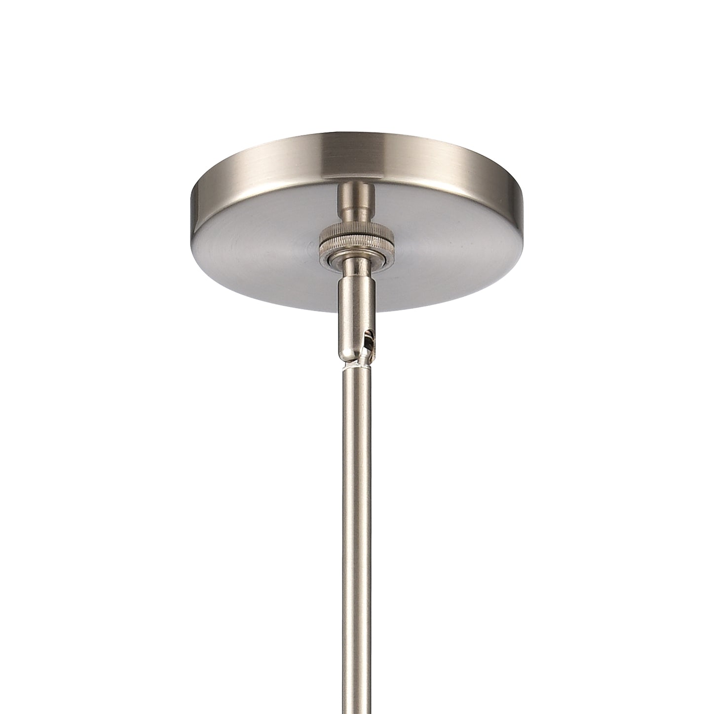 67865/1 - Ice Blocks 6'' Wide 1-Light Mini Pendant - Satin Nickel