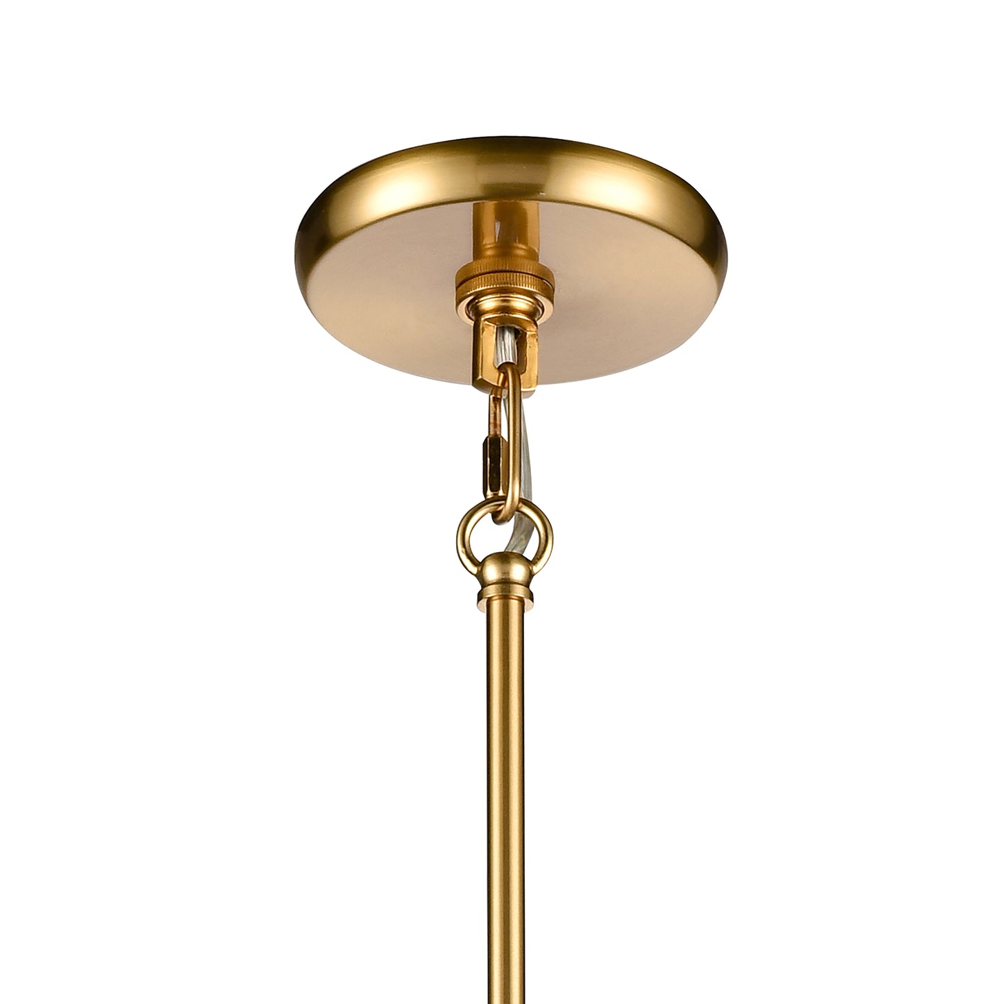 67886/1 - Current 12'' Wide 1-Light Pendant - Satin Brass