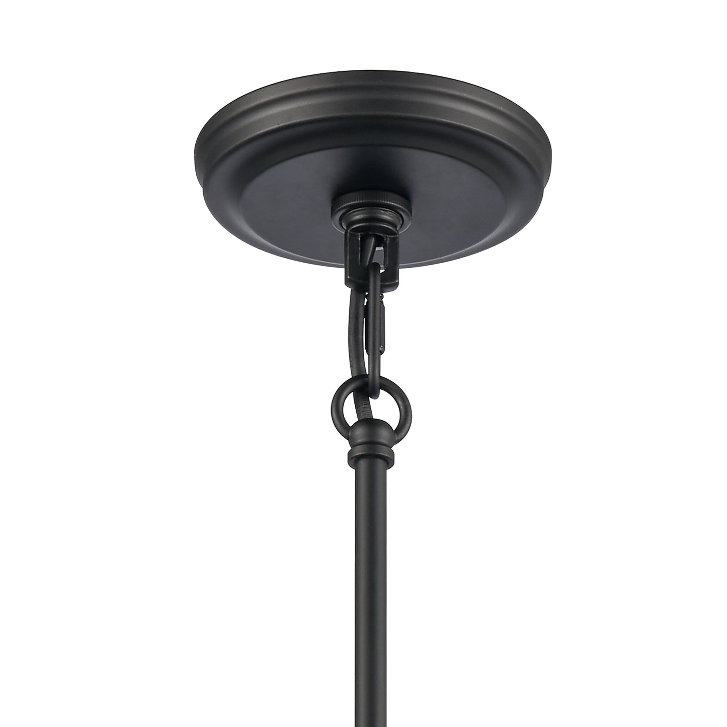 67915/1 - Orinoco 8'' Wide 1-Light Mini Pendant - Matte Black