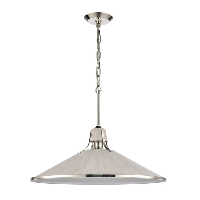 67935/1 - Danique 24'' Wide 1-Light Pendant - Sunbleached Oak