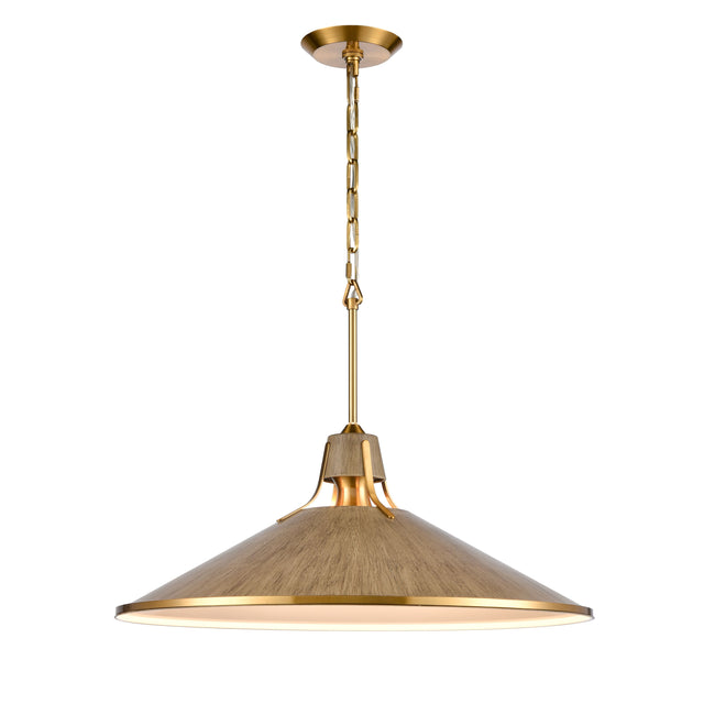 67945/1 - Danique 24'' Wide 1-Light Pendant - Corkwood