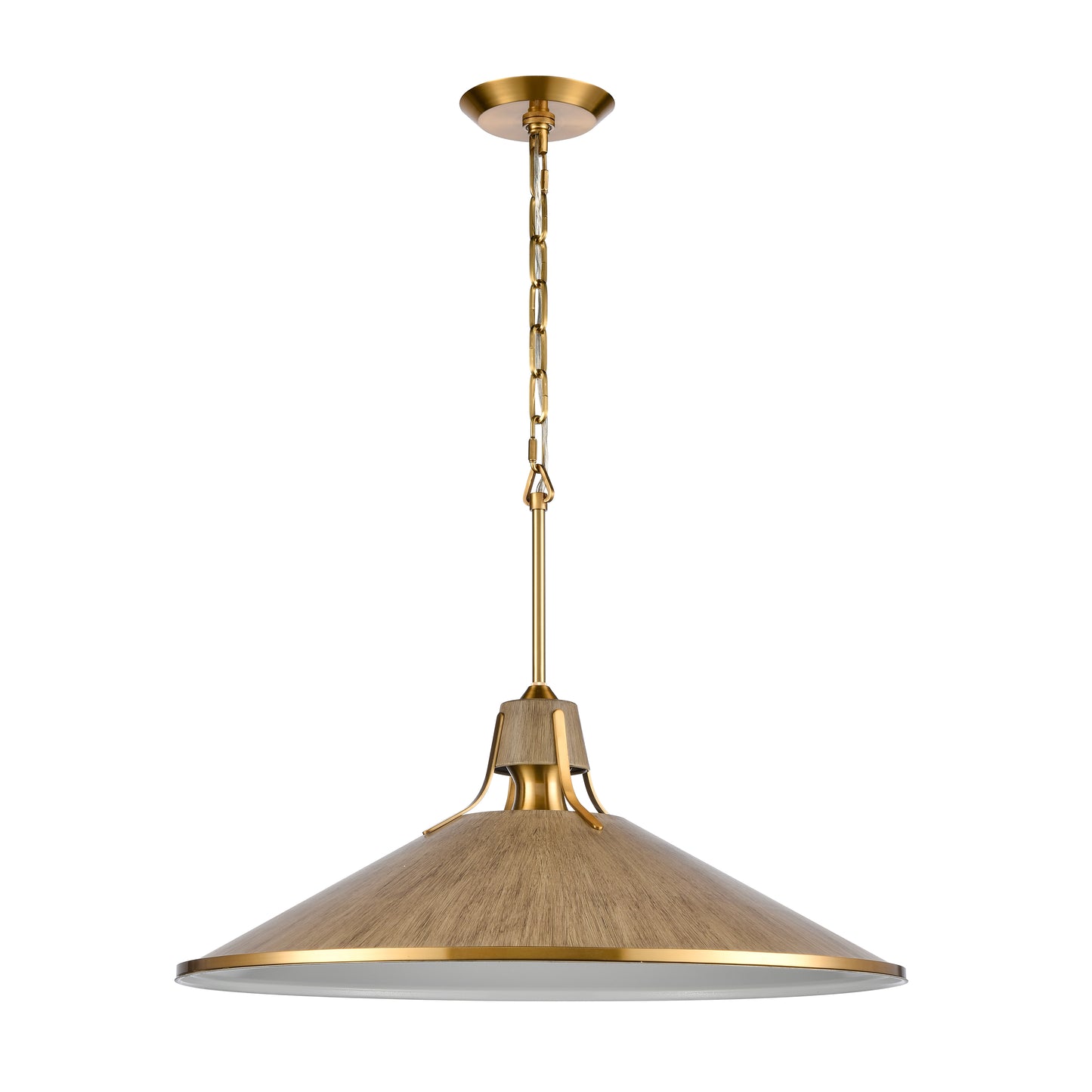 67945/1 - Danique 24'' Wide 1-Light Pendant - Corkwood