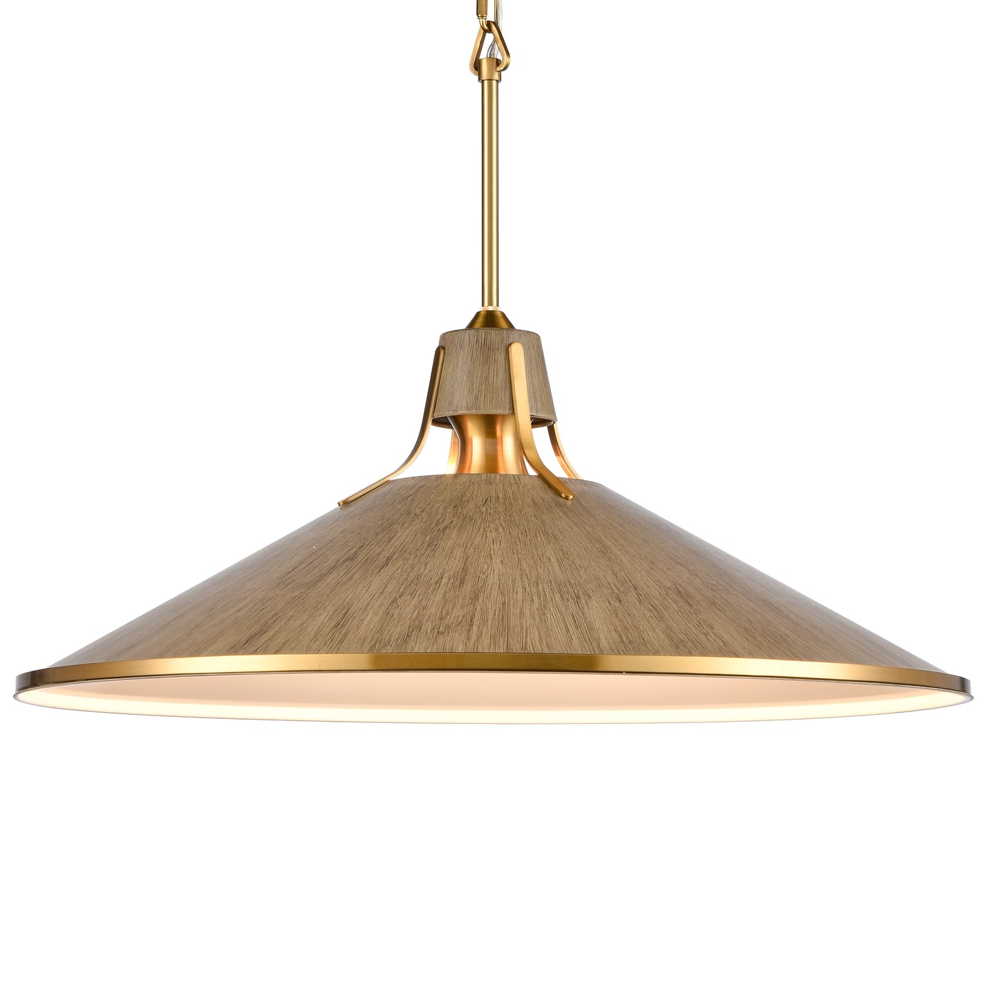 67945/1 - Danique 24'' Wide 1-Light Pendant - Corkwood