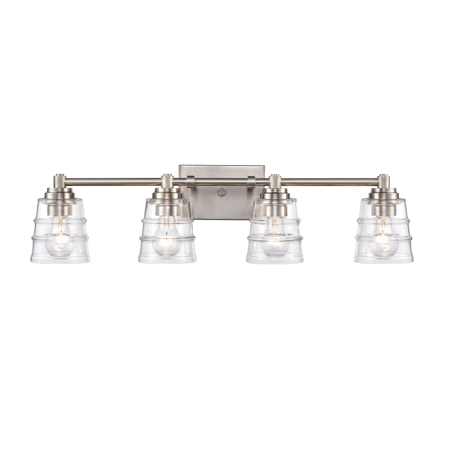 67963/4 - Pulsate 30.25'' Wide 4-Light Vanity Light - Satin Nickel