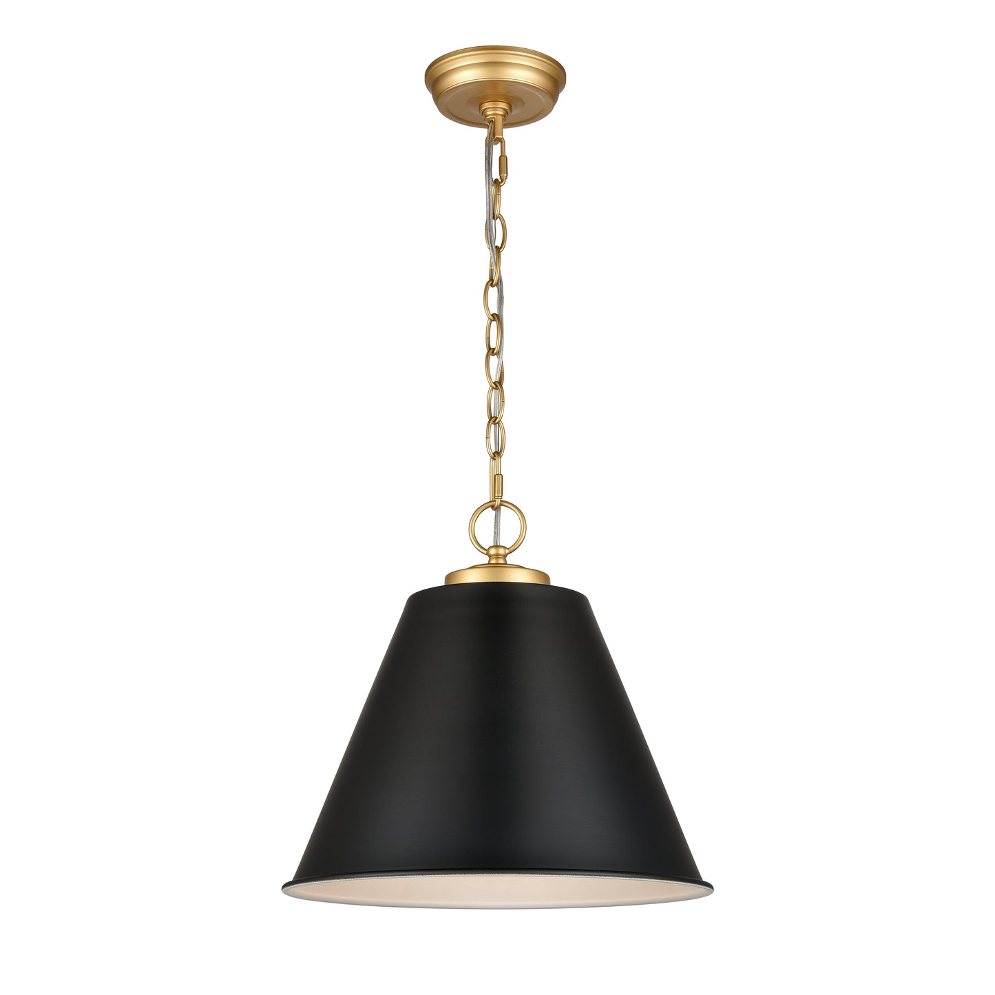 68164/1 - Vellus 14'' Wide 1-Light Pendant - Matte Black