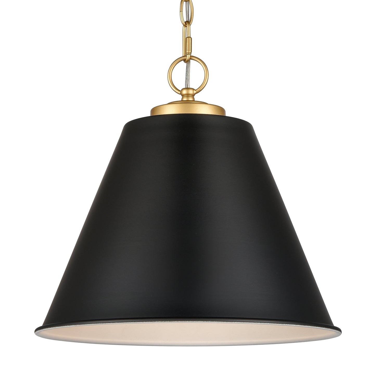 68164/1 - Vellus 14'' Wide 1-Light Pendant - Matte Black