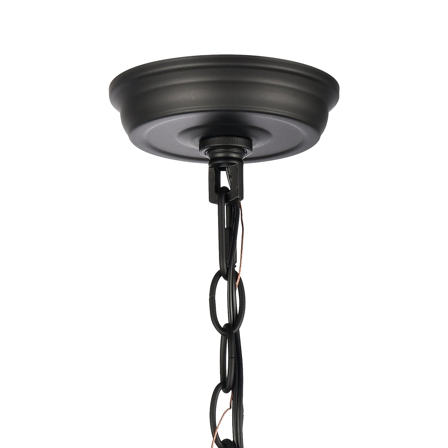 68203/1 - Tangent 7'' Wide 1-Light Mini Pendant - Matte black