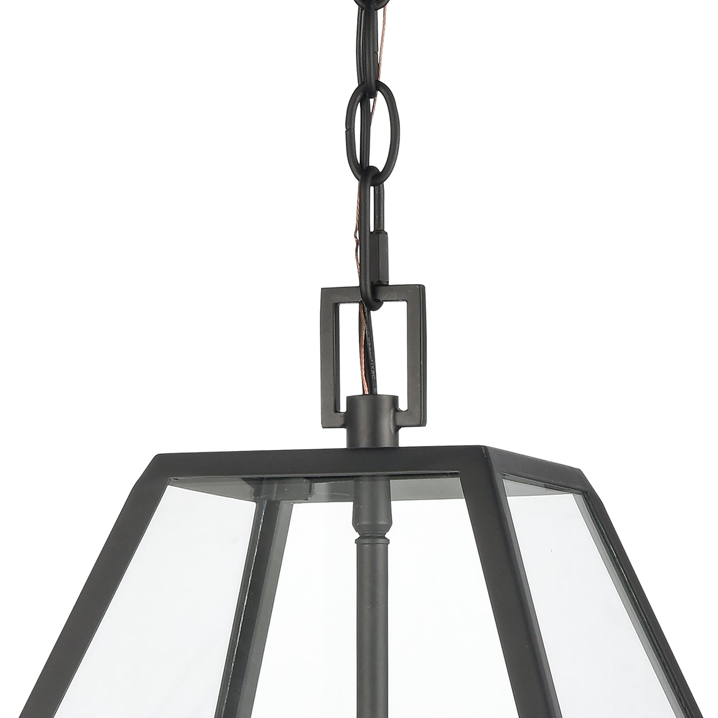 68205/3 - Tangent 16'' Wide 3-Light Pendant - Matte black