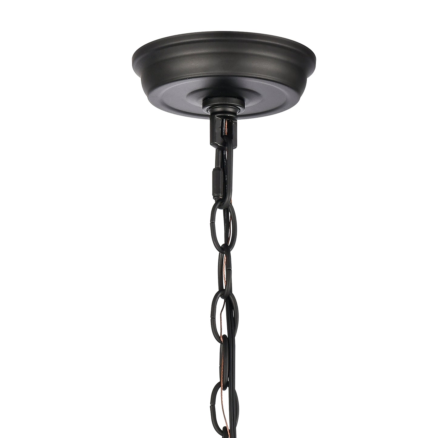 68205/3 - Tangent 16'' Wide 3-Light Pendant - Matte black