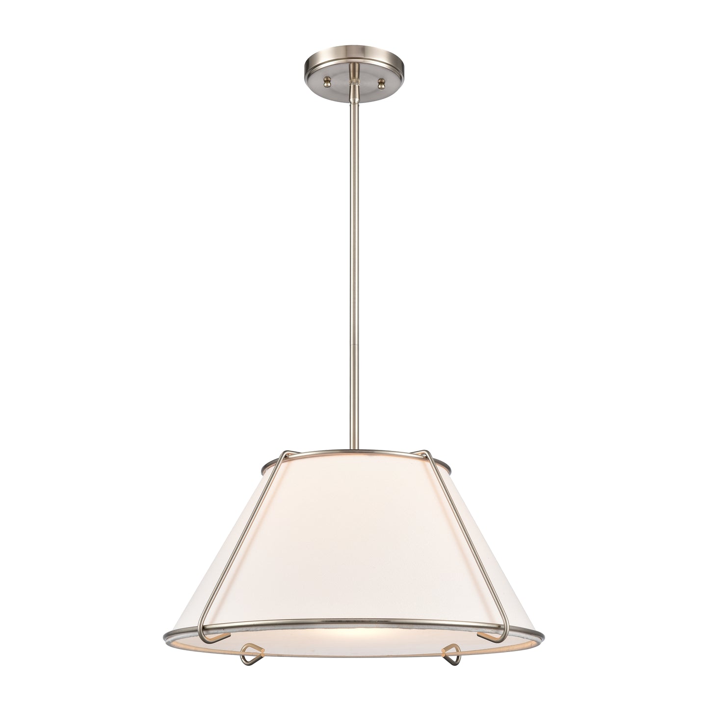 68254/1 - Regalia 18'' Wide 1-Light Pendant - Satin Nickel