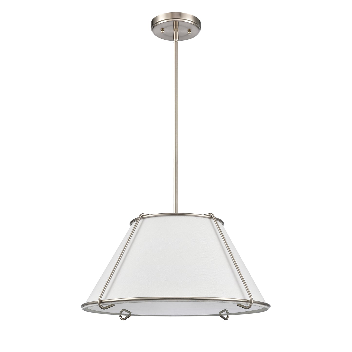 68254/1 - Regalia 18'' Wide 1-Light Pendant - Satin Nickel