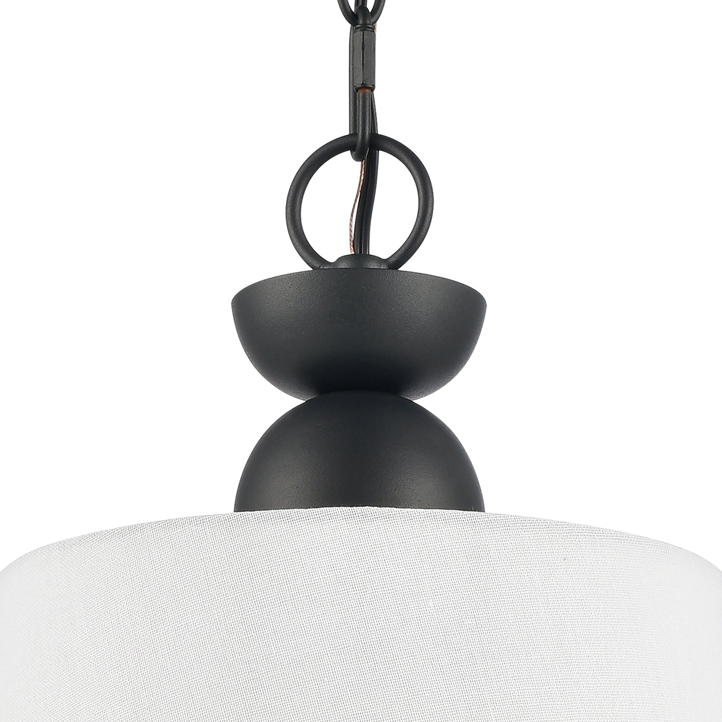 68264/1 - Kistler 12'' Wide 1-Light Pendant - Charcoal