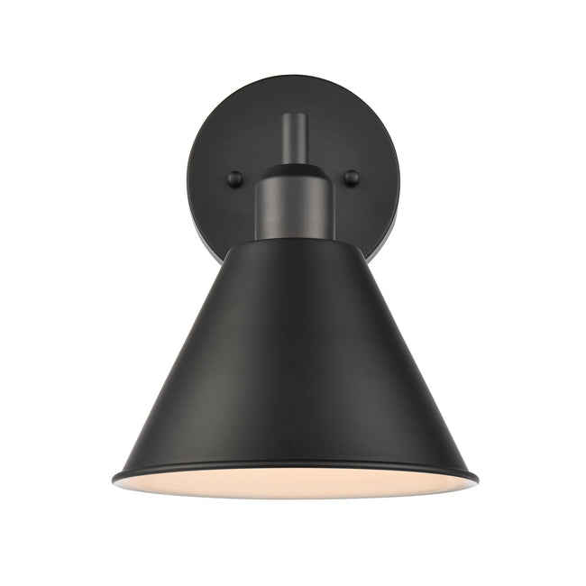 68270/1 - Abbington 8'' Wide 1-Light Vanity Light - Matte Black