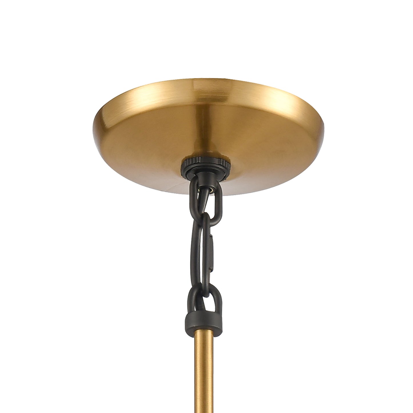 69383/1 - Mid-Century Schoolhouse 12'' Wide 1-Light Mini Pendant - Satin Brass