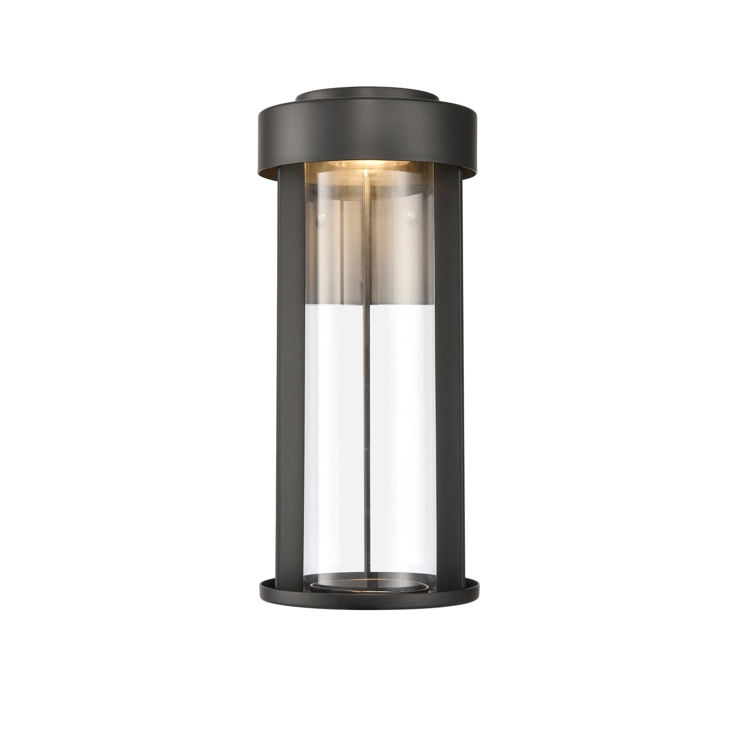 6711-C - Manor 10" Wide 2-Light Outdoor Wall Lantern in Charcoal