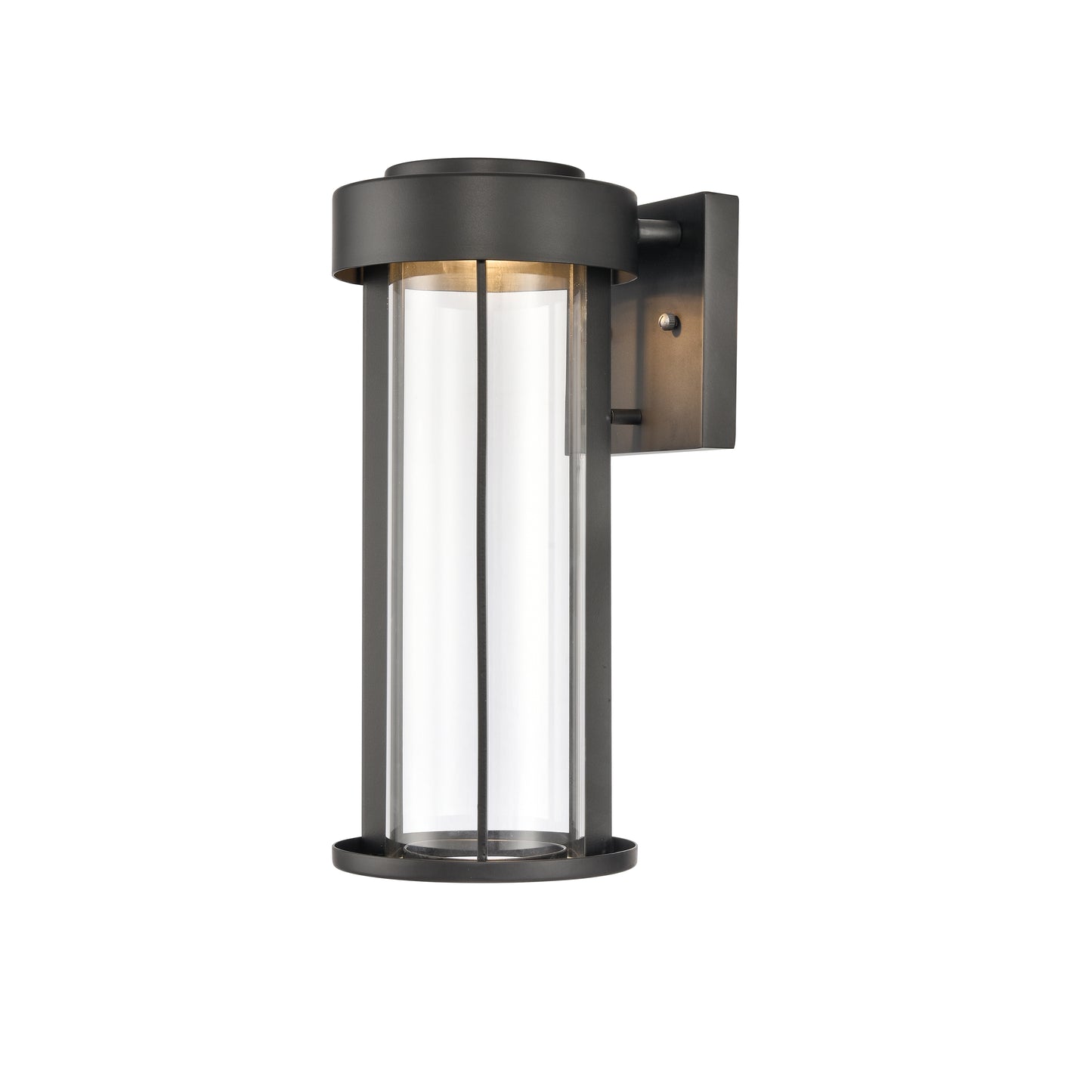 6711-C - Manor 10" Wide 2-Light Outdoor Wall Lantern in Charcoal